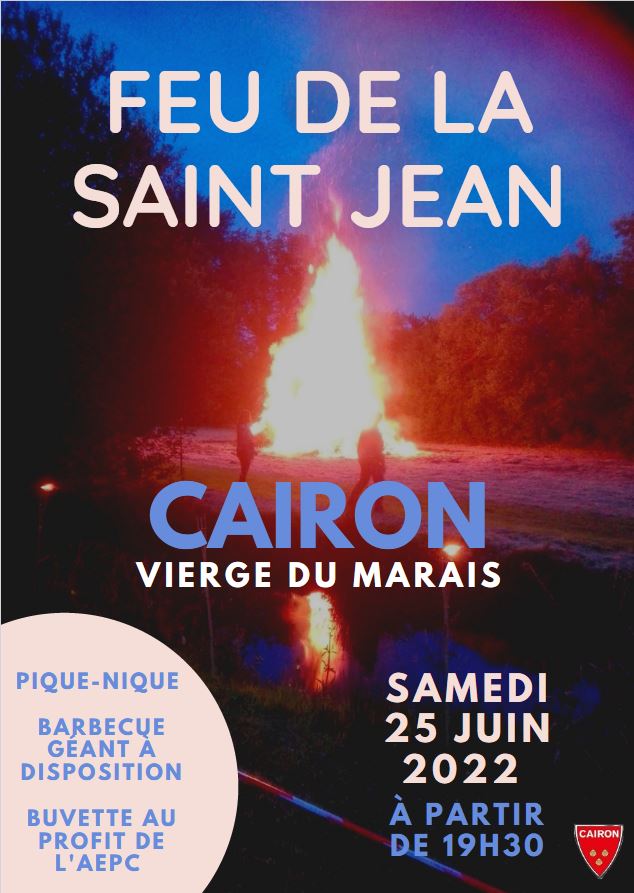 You are currently viewing Feu de la saint jean à Cairon