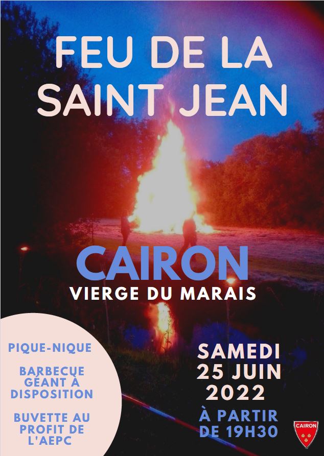 Lire la suite à propos de l’article Feu de la saint jean à Cairon