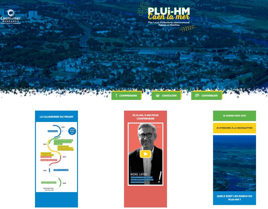 You are currently viewing Le plan d’urbanisme de Caen La Mer