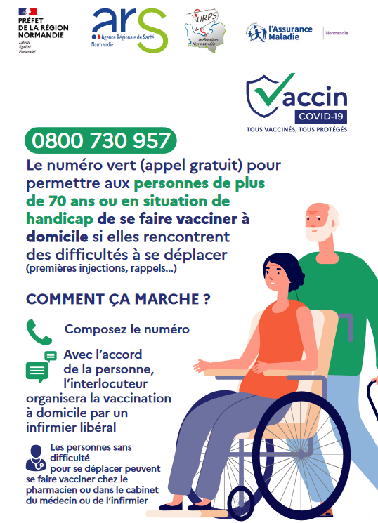 Lire la suite à propos de l’article Vaccination des personnes de plus de 70 ans en situation de handicap