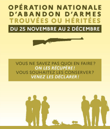 You are currently viewing Déclaration et récupération d’armes