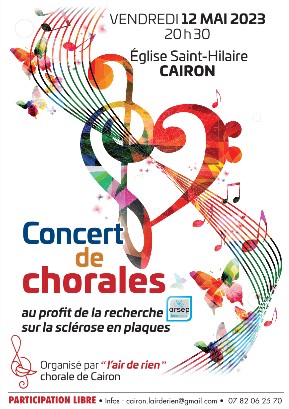 You are currently viewing Concert de chorales au profit de la sclérose en plaques