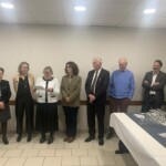 Mme Masson et les 2 conseillers départementaux